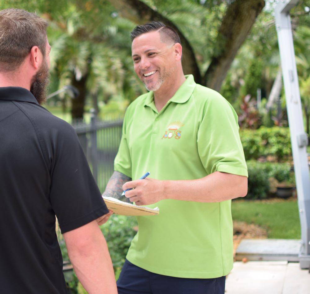 BJ Quail Talking to Customer